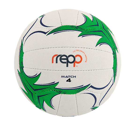 Netball Match Size 4 (Green Design)
