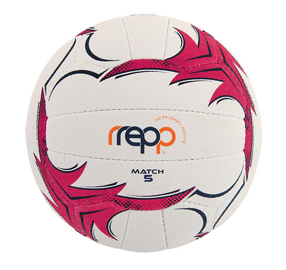 Netball Match Size 5 (Red Design) — RREPP