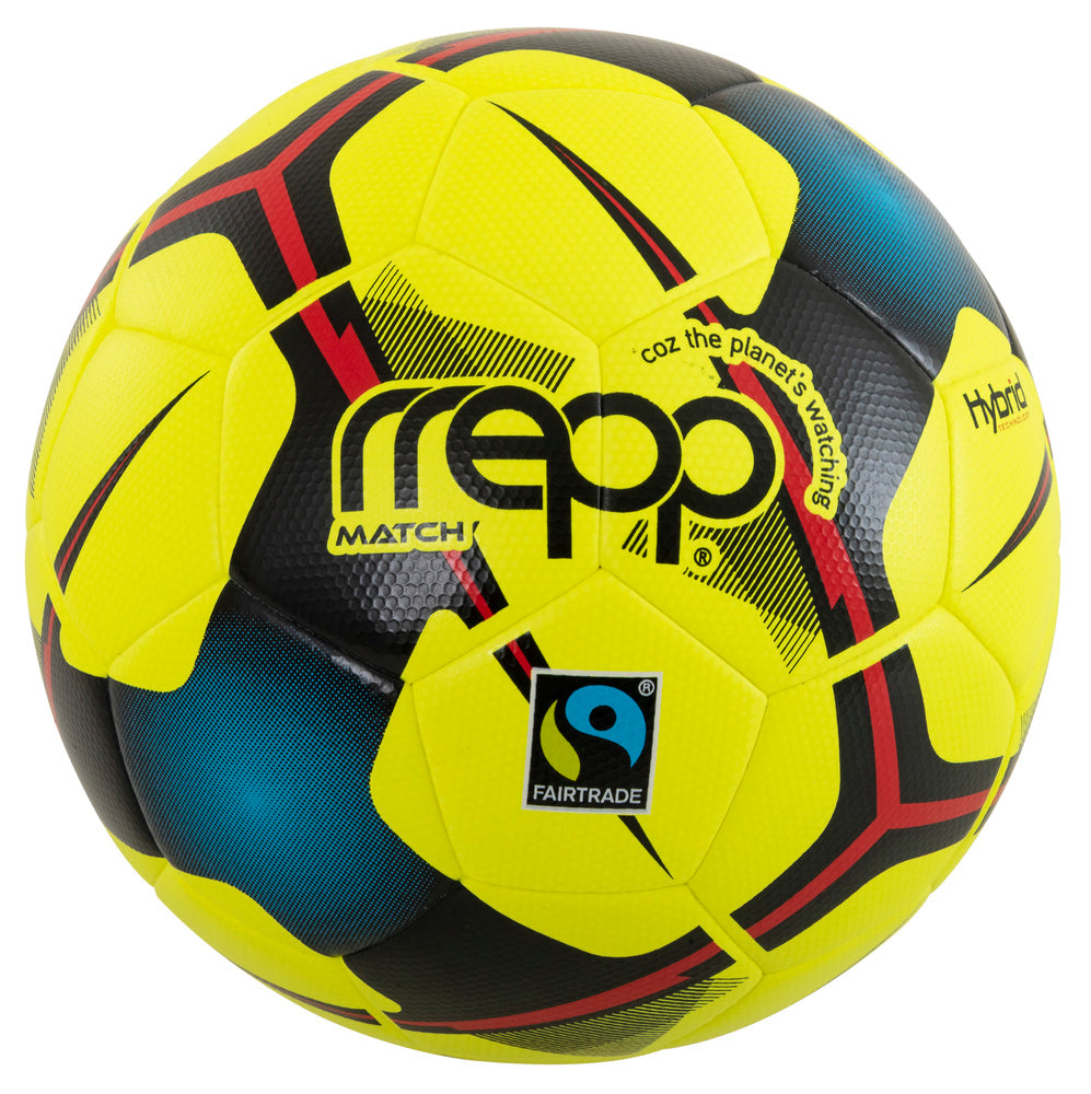 Soccer Match Ball Hybrid Yellow Size 4