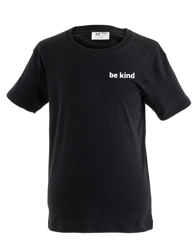 Classic Adult Tee (Unisex Semi Low Neck) 'BE KIND' branded